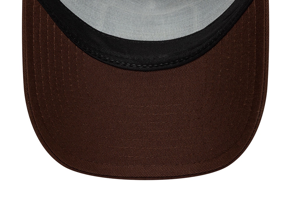 New Era Patch Brown Edition 9Forty A Frame Trucker Snapback Casquette