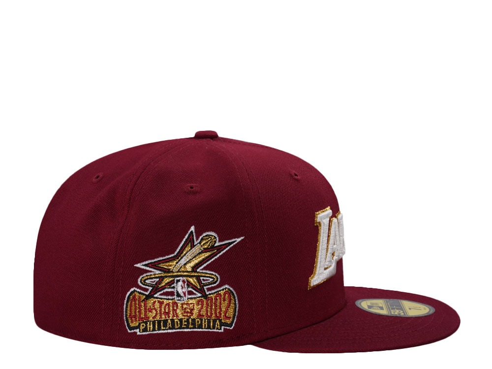 New Era Los Angeles Lakers All Star Game 2002 Red Prime Edition 59Fifty Fitted Casquette