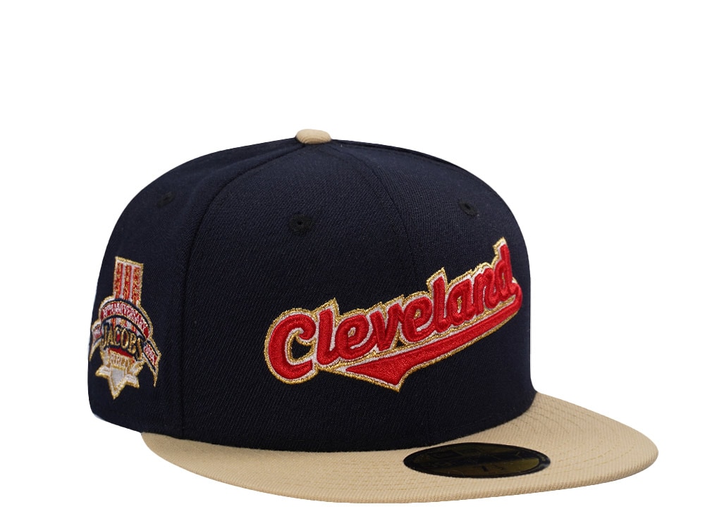 New Era Cleveland Indians 10th Anniversary Jacobs Field Two Tone Edition 59Fifty Fitted Casquette