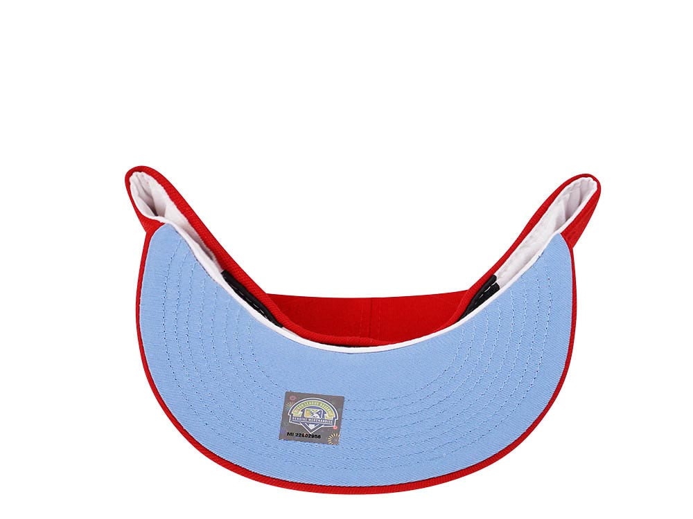 New Era Brooklyn Cyclones Red Glacier Blue Edition 59Fifty Fitted Casquette