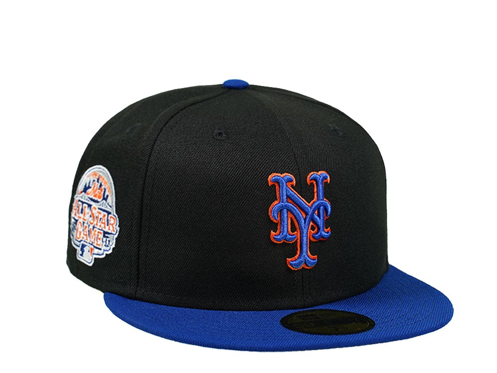 New Era New York Mets All Star Game 2013 Royal Black 59Fifty Fitted Casquette