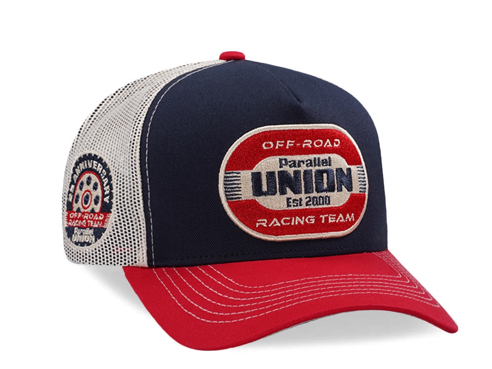 Parallel Union Off Road Racing Team Navy Edition Trucker Snapback Casquette