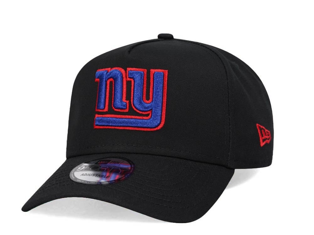 New Era New York Giants Black 9Forty A Frame Snapback Casquette