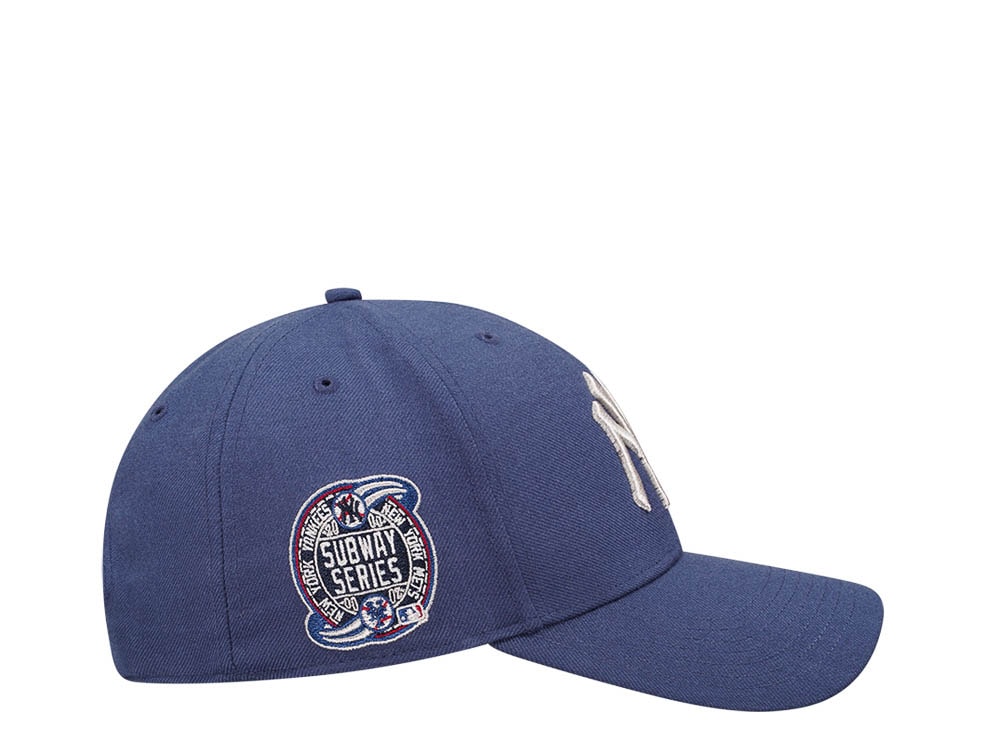 47Brand New York Yankees Subway Series 2007 Timber Blue Sure Shot MVP Snapback Casquette