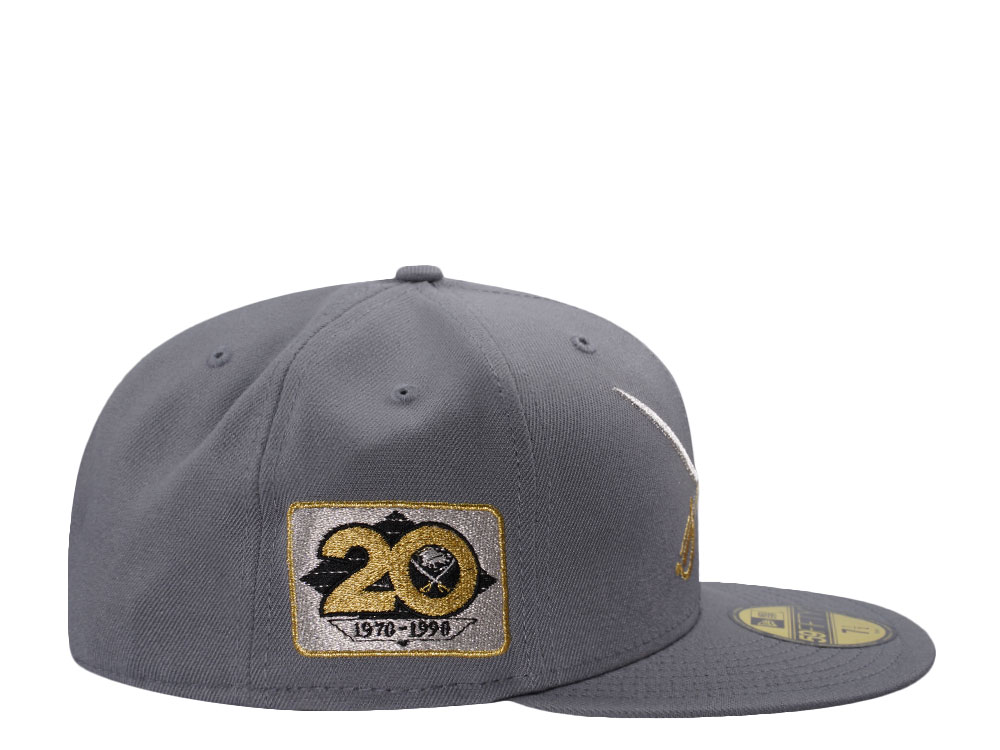 New Era Buffalo Sabres 20th Anniversary Gray Prime Edition 59Fifty Fitted Casquette