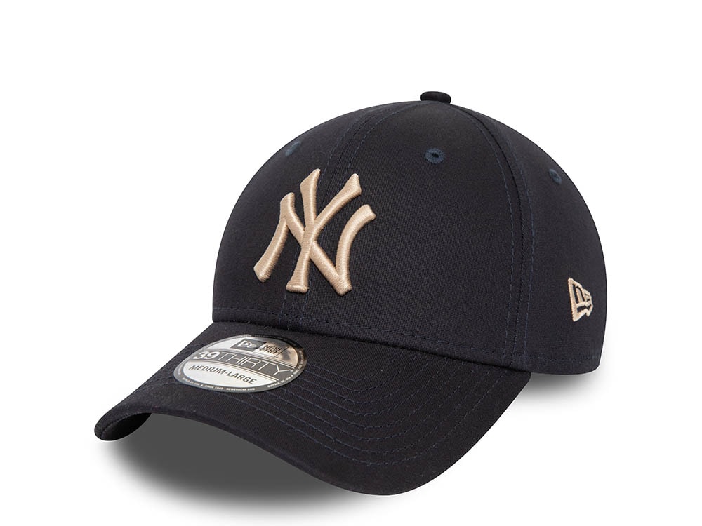 New Era New York Yankees Navy League Essential Edition 39Thirty Stretch Casquette