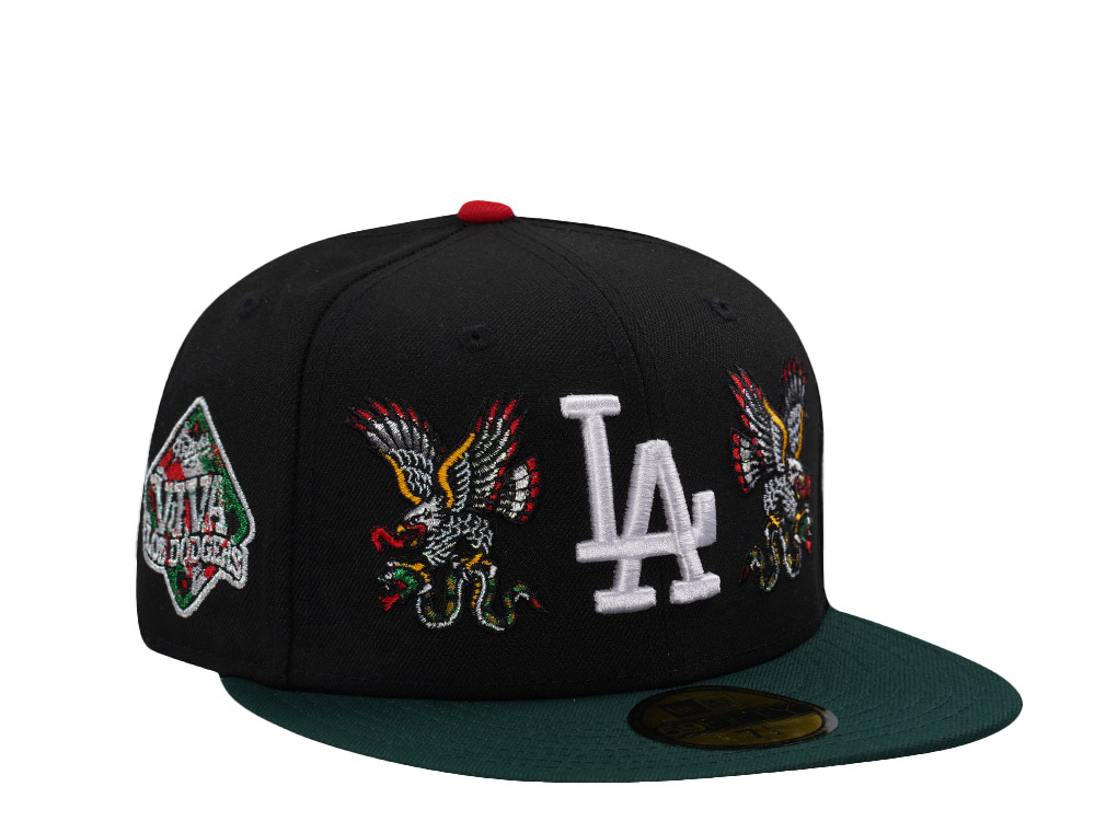 New Era Los Angeles Dodgers Viva Eagle Black Two Tone Edition 59Fifty Fitted Casquette