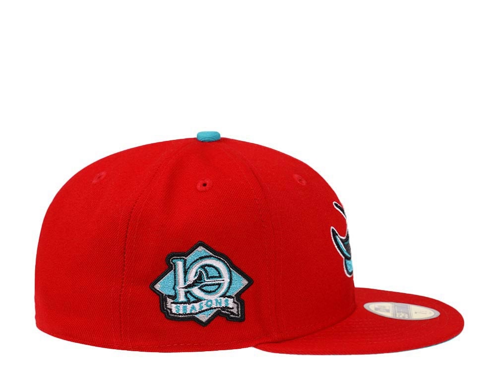 New Era Tampa Bay Rays 10th Anniversary Metallic Color Flash Edition 59Fifty Fitted Casquette