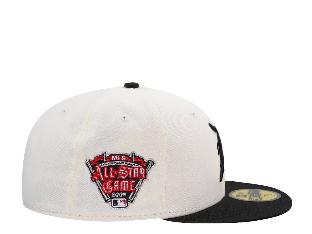 New Era Detroit Tigers All Star Game 2005 Chrome Two Tone Edition 59Fifty Fitted Casquette