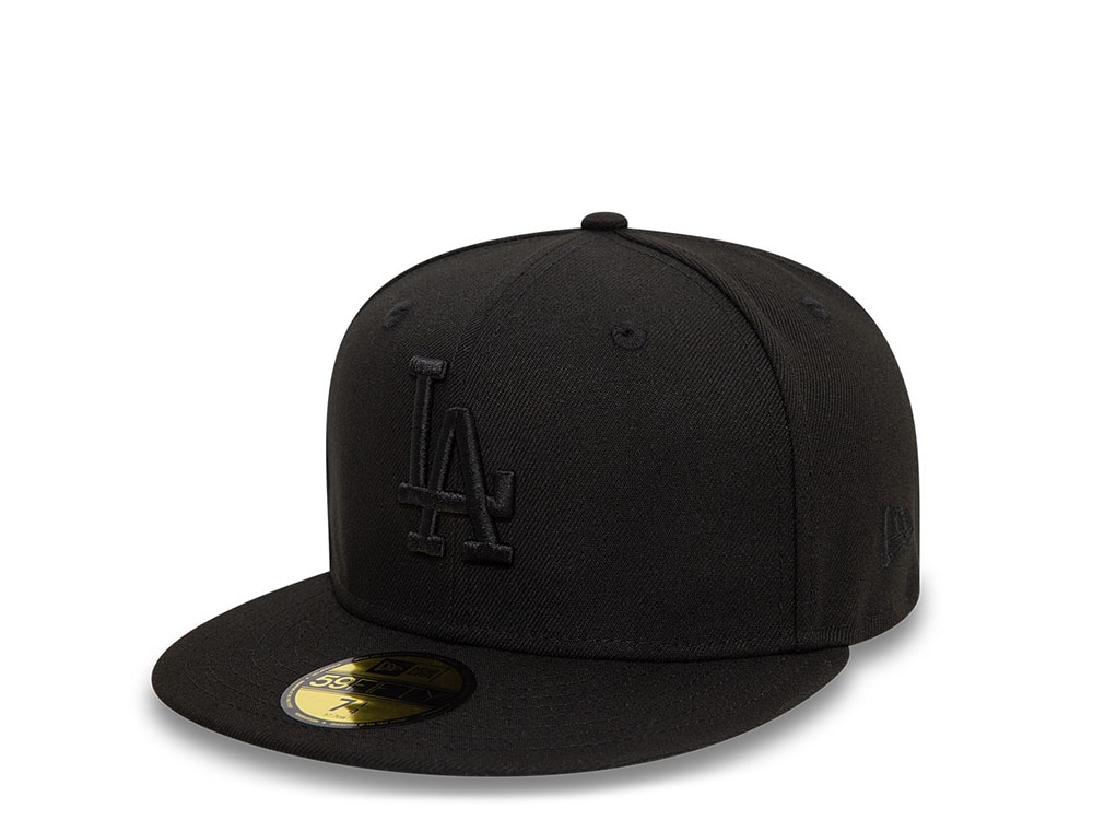 New Era Los Angeles Dodgers Plain Blackout Prime Edition 59Fifty Fitted Casquette