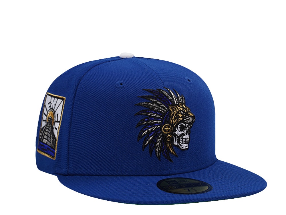 New Era Mexico Warrior Royal Blue Prime Edition 59Fifty Fitted Casquette