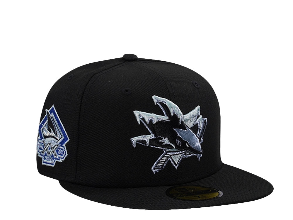 New Era San Jose Sharks 20th Anniversary Frozen Tundra Edition 59Fifty Fitted Casquette