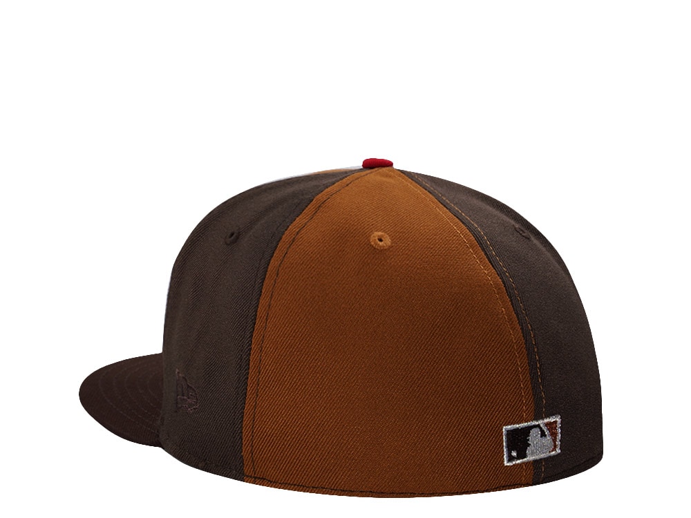New Era Texas Rangers All Star Game 1995 Brown Pinwheel Edition 59Fifty Fitted Casquette