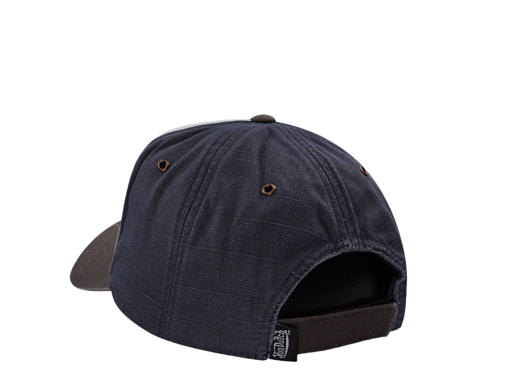 Von Dutch Oval Patch Distressed Vintage Strapback Casquette