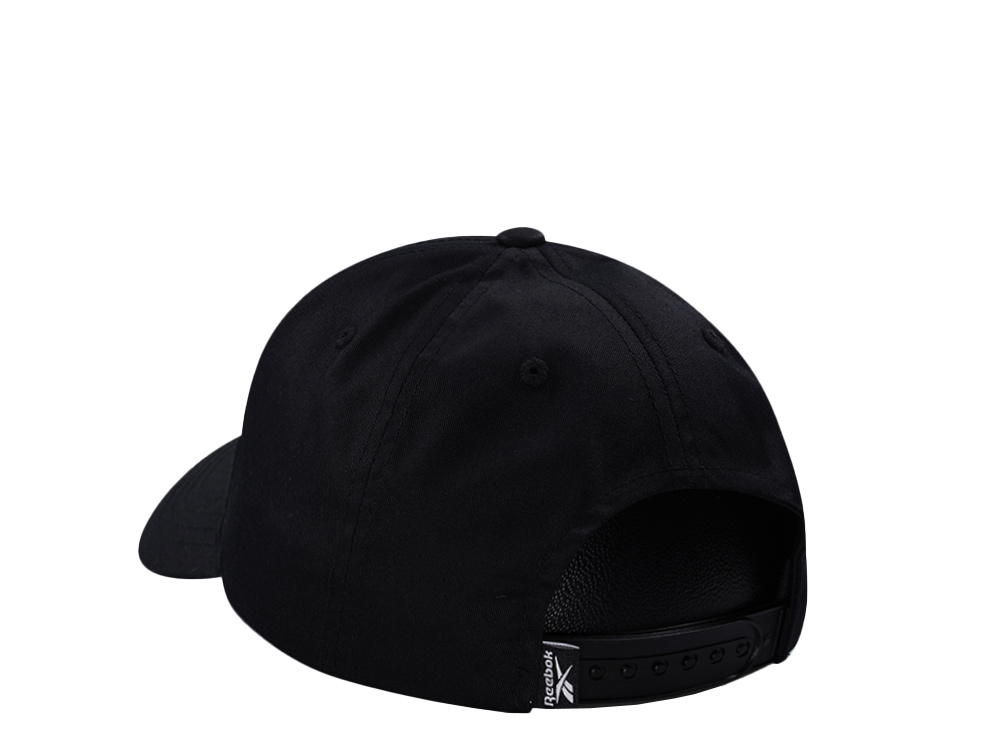 Reebok Logo Black Strapback Casquette