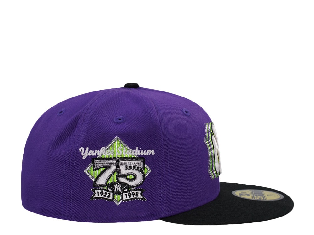New Era New York Yankees 75th Stadium Anniversary Cascading Two Tone Edition 59Fifty Fitted Casquette