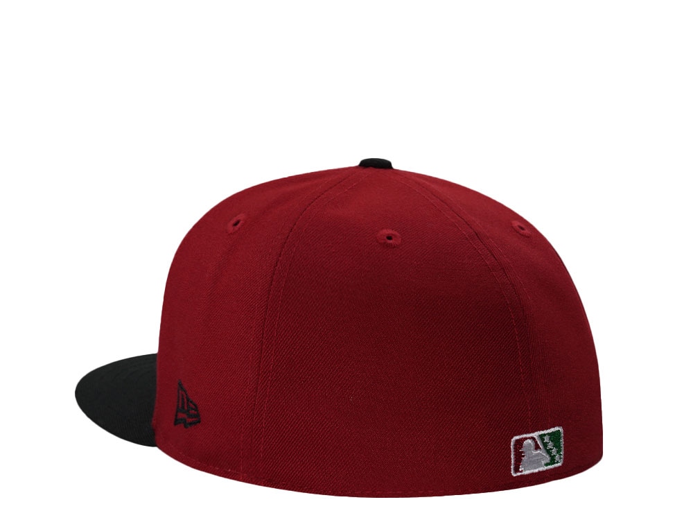 New Era Dayton Dragons 20th Anniversary Maroon Two Tone Edition 59Fifty Fitted Casquette