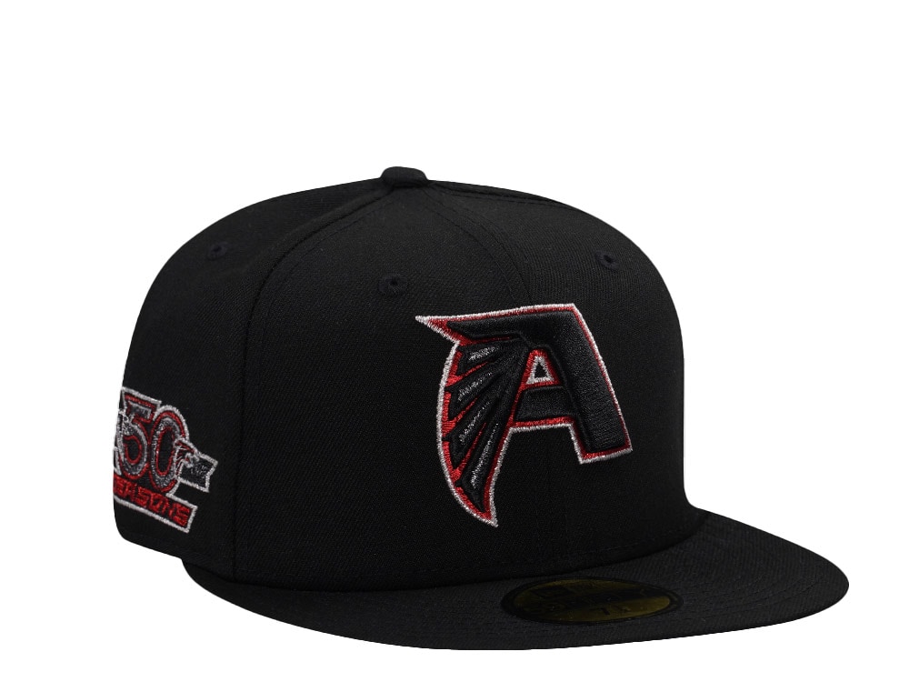 New Era Atlanta Falcons 50th Anniversary Black Prime Edition 59Fifty Fitted Casquette