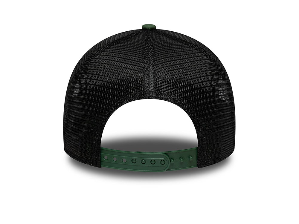 New Era Manchester United Fc Seasonal Dark Green Edition 9Forty A Frame Trucker Snapback Casquette
