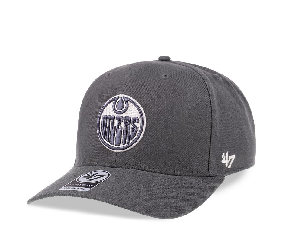 47Brand Edmonton Oilers Frozen Steel Classic DP Snapback Casquette