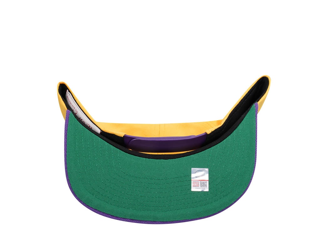 Mitchell & Ness Louisiana State University Transcript Two Tone Snapback Casquette