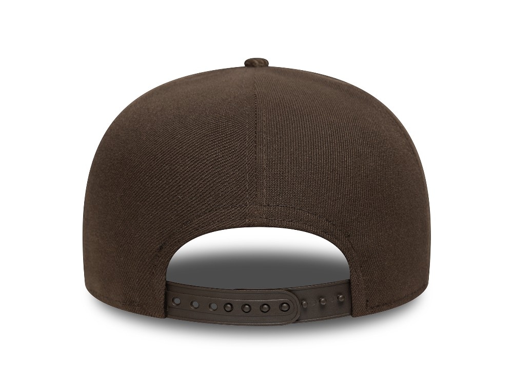 New Era Chicago Cubs Cooperstown Brown Cord Visor 19Twenty Snapback Casquette