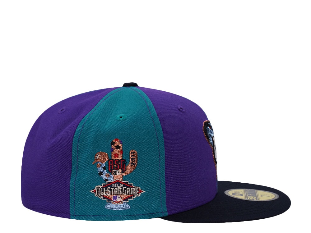 New Era Arizona Diamondbacks All Star Game 2011 Pinwheel Edition 59Fifty Fitted Casquette