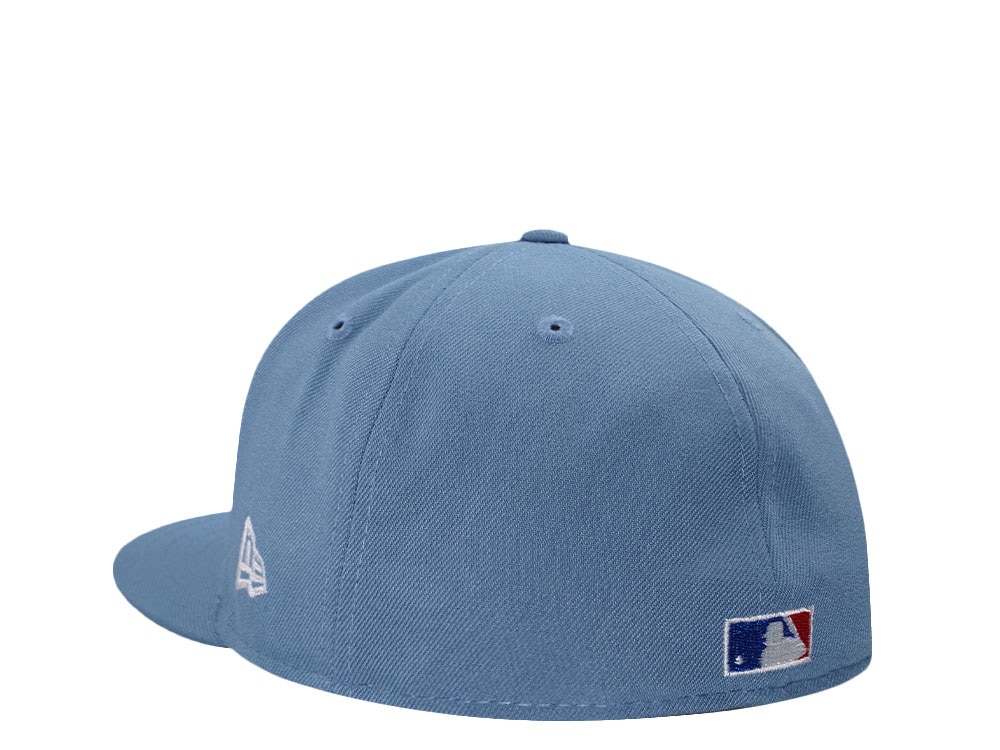New Era Toronto Blue Jays All Star Game 1991 Faded Blue Metallic Edition 59Fifty Fitted Casquette