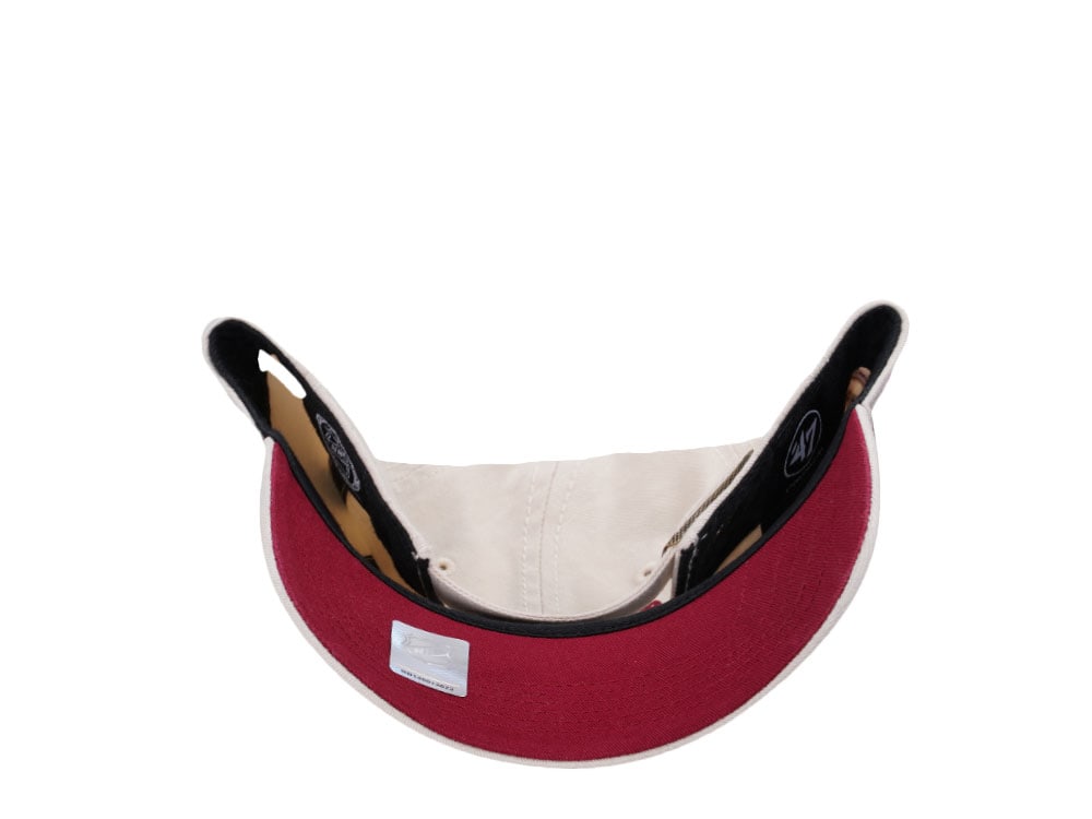 47Brand Chicago Blackhawks Sandstorm Clubhouse Clean up Snapback Casquette