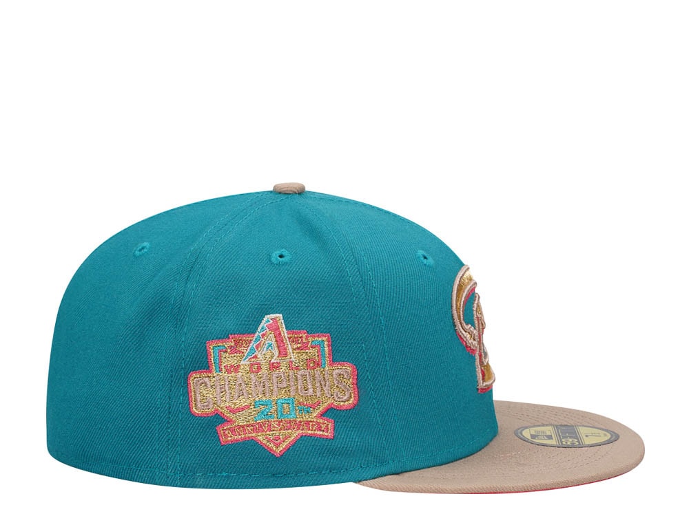 New Era Arizona Diamondbacks 20th Anniversary Pink Desert Two Tone Prime Edition 59Fifty Fitted Casquette