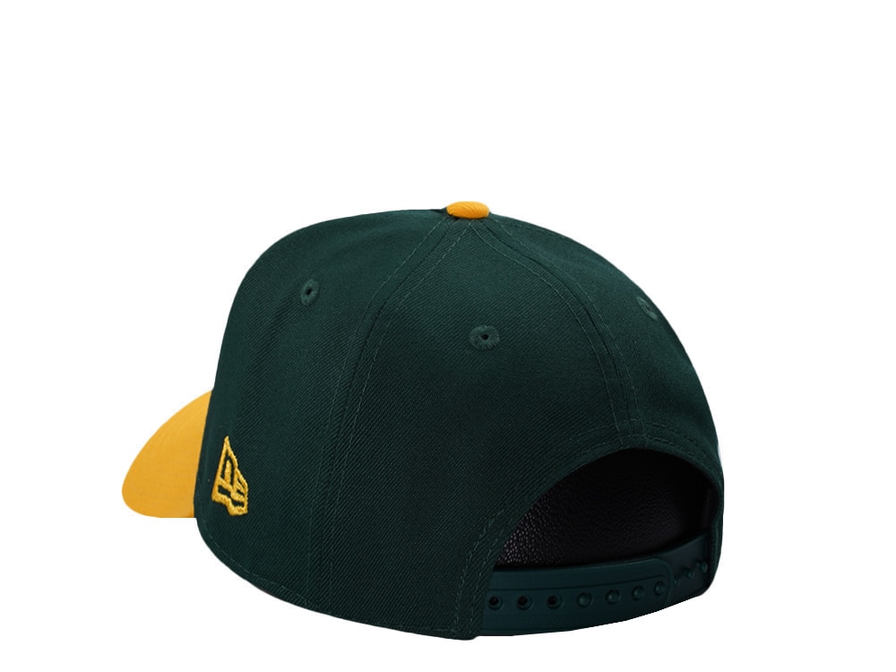 New Era Oakland Athletics Dark Green Two Tone Edition 9Forty A Frame Snapback Casquette