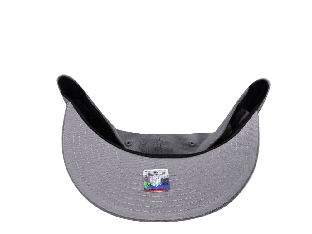 New Era Pittsburgh Steelers 80 Seasons Metallic Gray Prime Edition 59Fifty Fitted Casquette