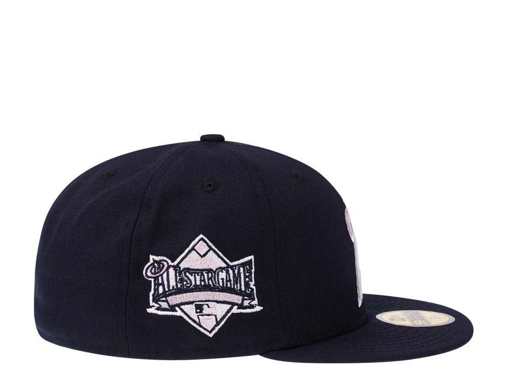 New Era Anaheim Angels All Star Game 1989 Navy Pink Edition 59Fifty Fitted Casquette