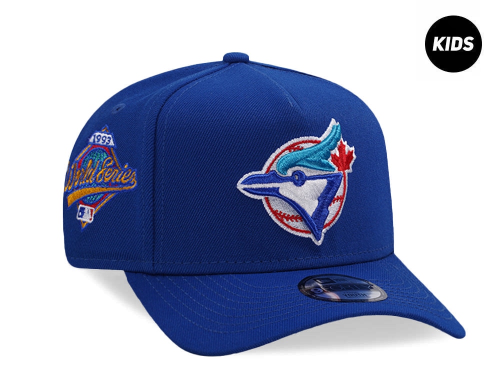 New Era Toronto Blue Jays Word Series 1993 Blue Prime Edition Kids 9Forty A Frame Snapback Casquette