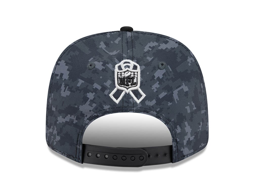 New Era Indianapolis Colts NFL Salute to Service 2026 Digi Camo Black 9Seventy Stretch Snapback Casquette