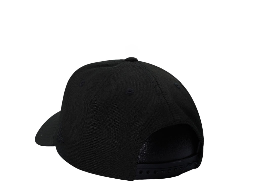 New Era New York Yankees World Series 1989 All Black Edition 9Forty A Frame Snapback Casquette