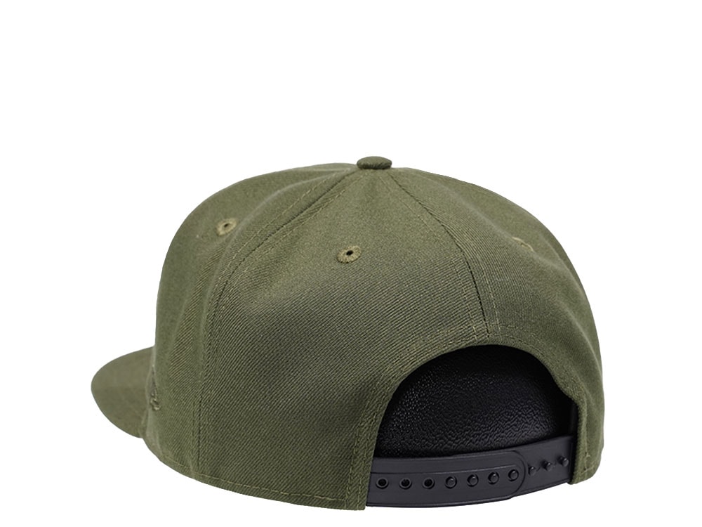 New Era Chicago Bulls Rifle Green Edition 9Fifty Snapback Casquette