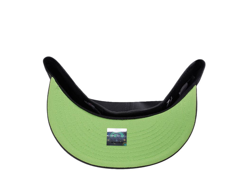 New Era Las Vegas 51s 35th Anniversary Nuked Glow Dark Graphite Prime Edition 59Fifty Fitted Casquette