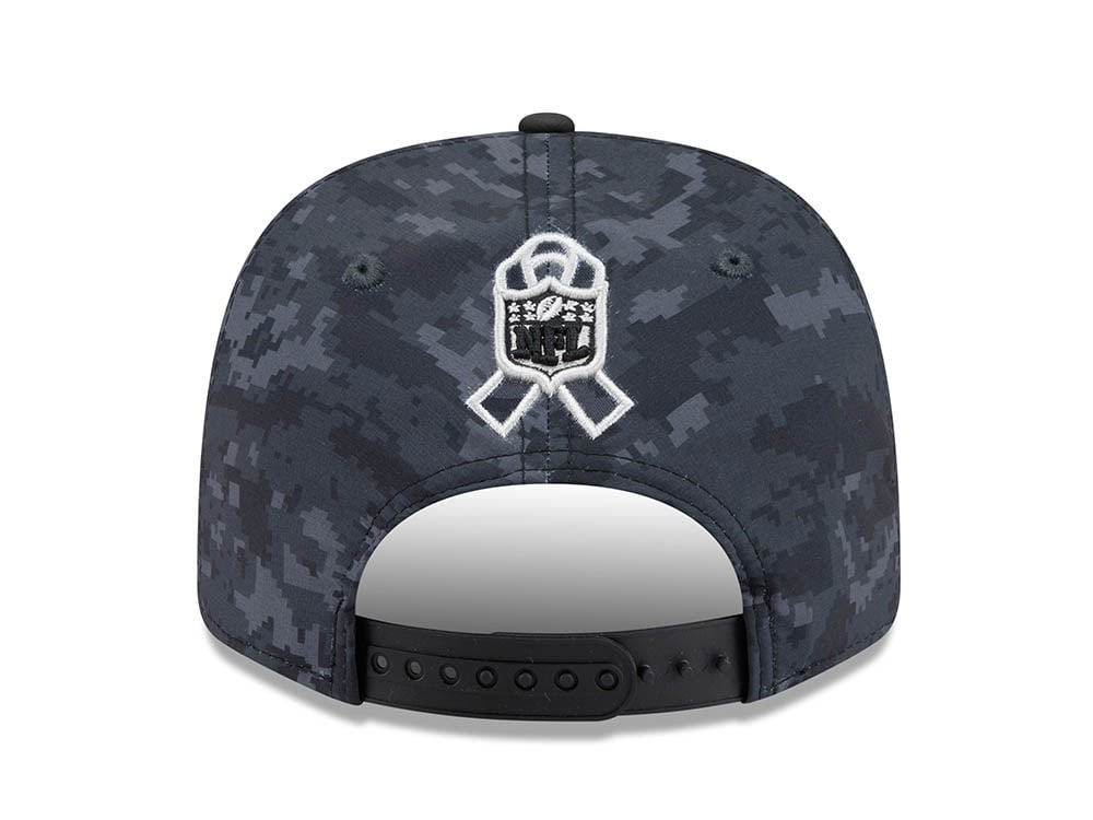 New Era New Orleans Saints NFL Salute to Service 2026 Digi Camo Black 9Seventy Stretch Snapback Casquette
