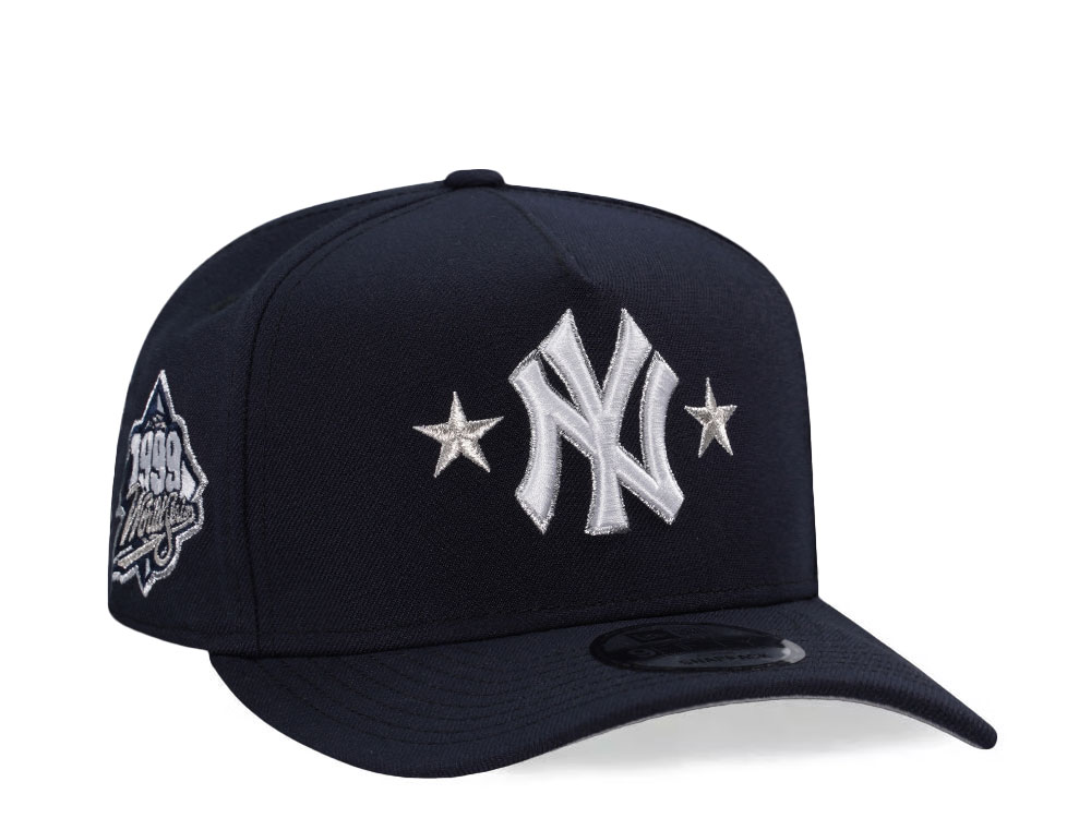 New Era New York Yankees World Series 1999 Navy Prime Edition 9Fifty A Frame Snapback Casquette
