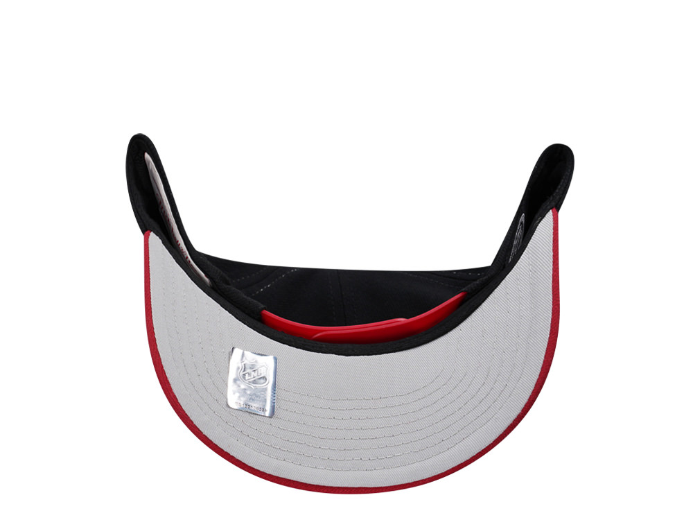 Mitchell & Ness Detroit Red Wings Vintage Logo Pro Crown Fit Snapback Casquette