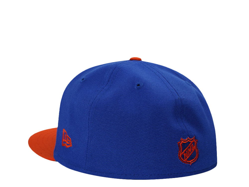 New Era Edmonton Oilers Heritage Classic 2016 Blue Two Tone Edition 59Fifty Fitted Casquette