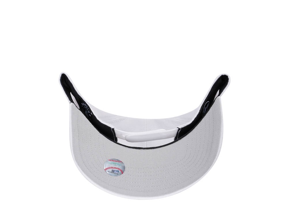 47Brand New York Yankees White Cold Zone MVP DP Snapback Casquette