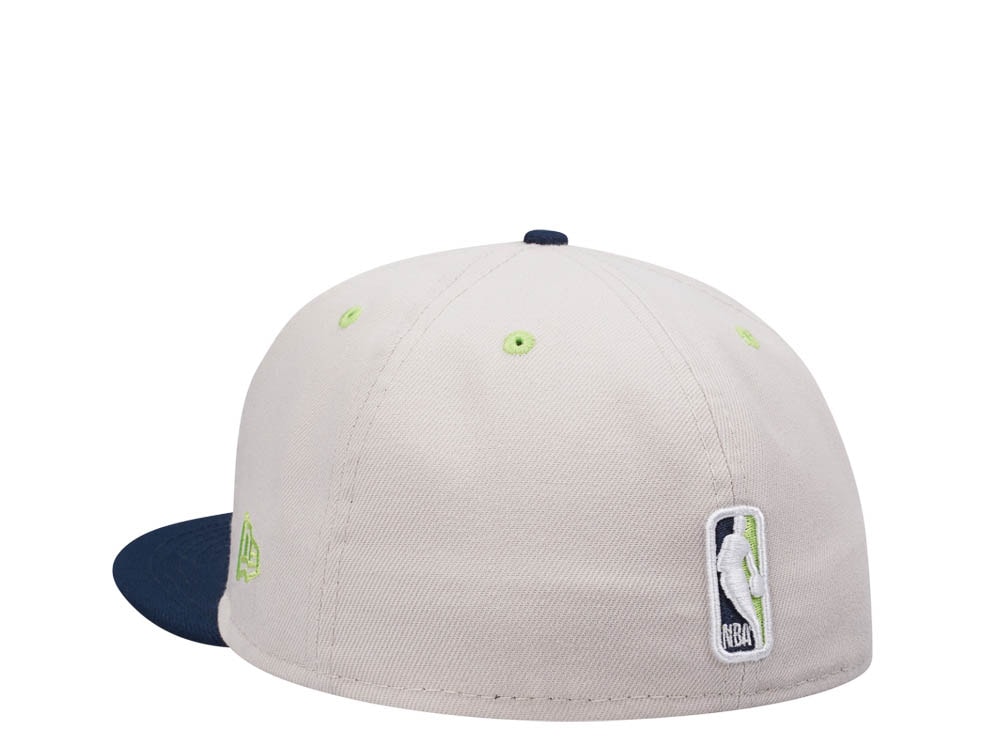 New Era Minnesota Timberwolves Stone Two Tone Edition 59Fifty Fitted Casquette