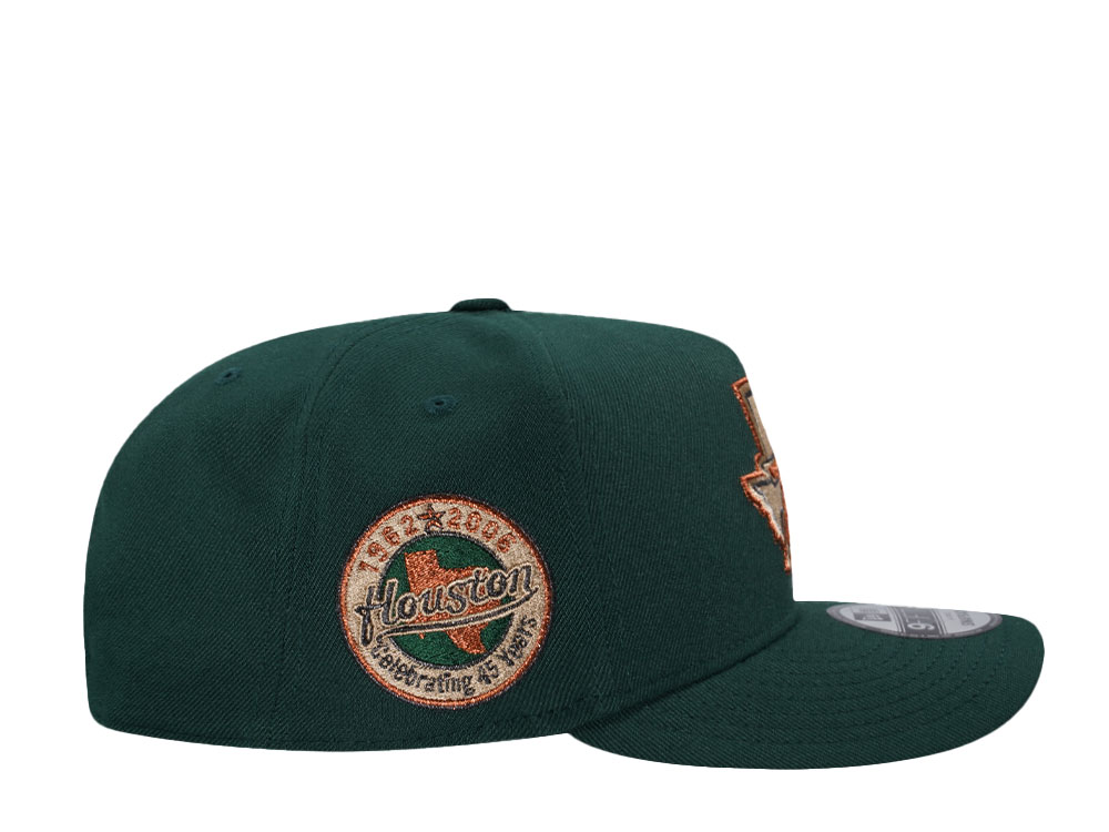 New Era Houston Astros 45 Years Copper 9Fifty A Frame Snapback Casquette