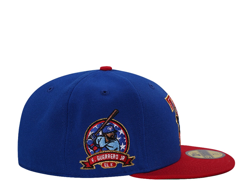 New Era Toronto Blue Jays Vladimir Guerrero Jr. Blue Two Tone Edition 59Fifty Fitted Casquette