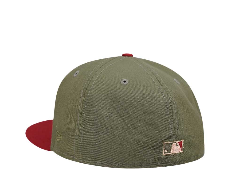 New Era Houston Astros 45th Anniversary Olive Two Tone Edition 59Fifty Fitted Casquette