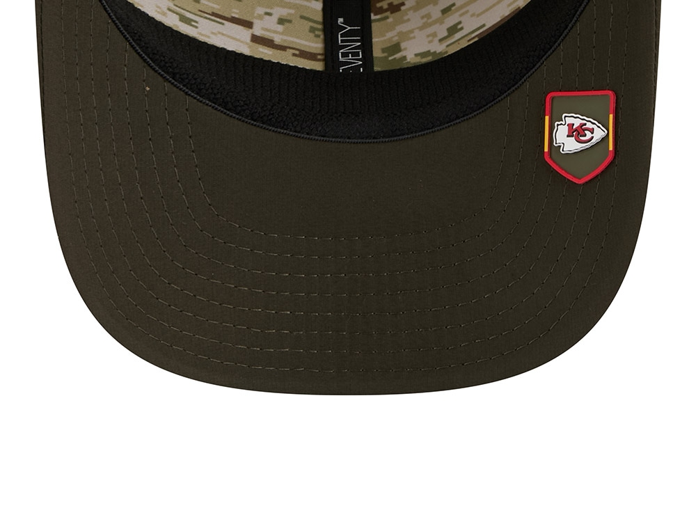 New Era Kansas City Chiefs Salute To Service 2025 9Seventy Snapback Casquette