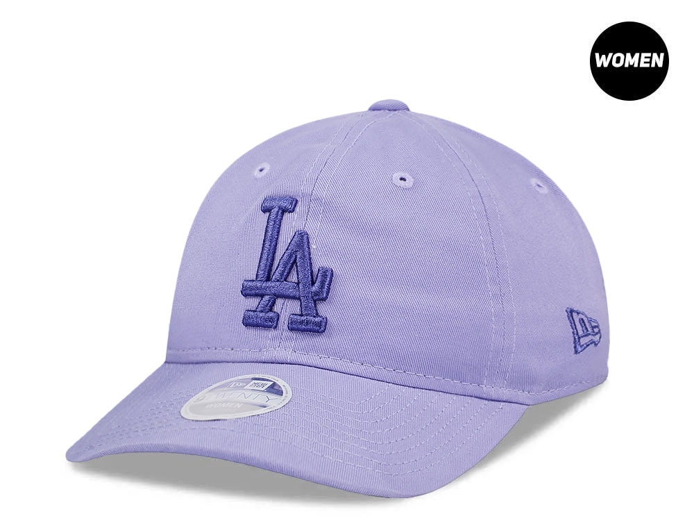 New Era Los Angeles Dodgers Lavender Womens 9Twenty Strapback Casquette