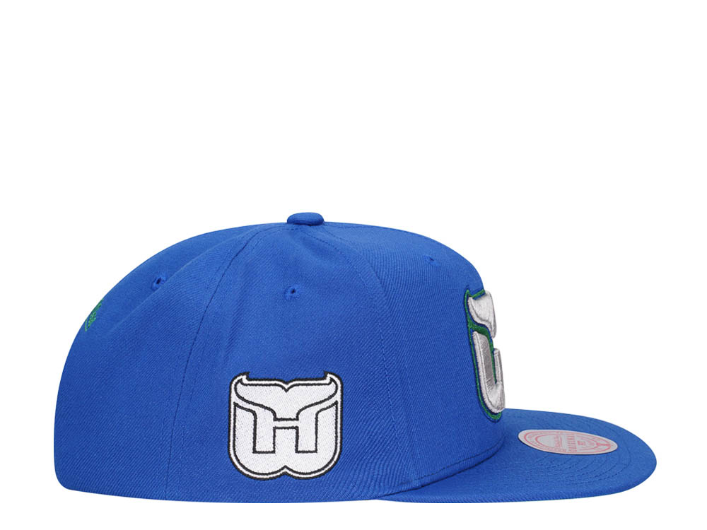 Mitchell & Ness Hartford Whalers Alternate Flip Vintage Snapback Casquette